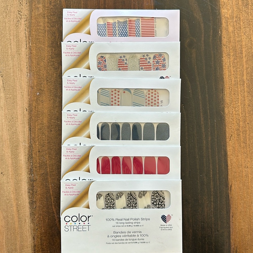 Colorstreet Retired Memorial Day/4th of July Sets